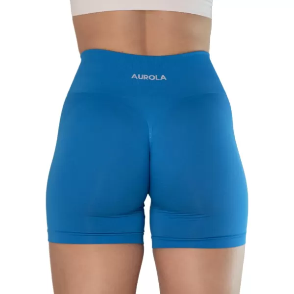 AUROLA Intensify Shorts Women's Athletic Seamless High Waisted Running Gym Fitness Yoga Workout Short