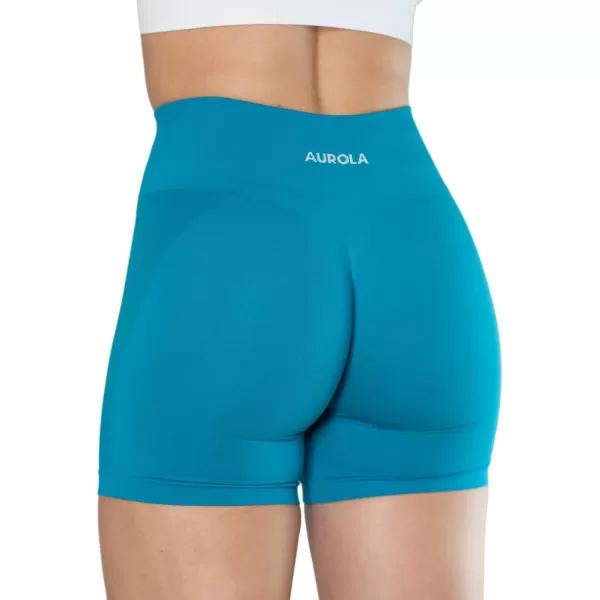 AUROLA Intensify Shorts Women's Athletic Seamless High Waisted Running Gym Fitness Yoga Workout Short
