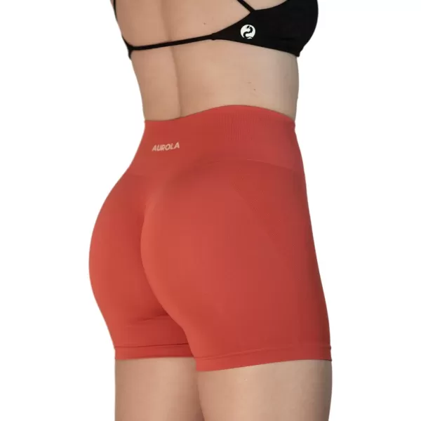 AUROLA Intensify Shorts Women's Athletic Seamless High Waisted Running Gym Fitness Yoga Workout Short