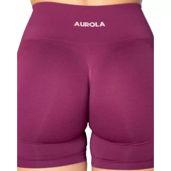 AUROLA Intensify Shorts Women's Athletic Seamless High Waisted Running Gym Fitness Yoga Workout Short