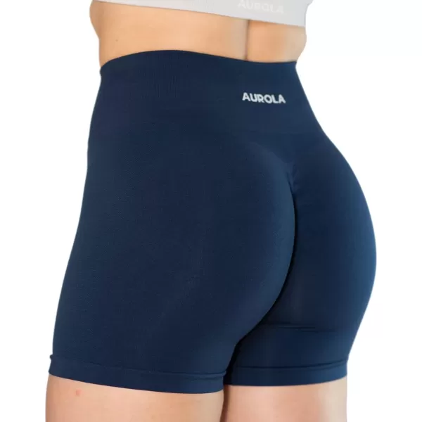 AUROLA Intensify Shorts Women's Athletic Seamless High Waisted Running Gym Fitness Yoga Workout Short