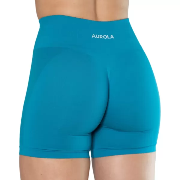 AUROLA Intensify Shorts Women's Athletic Seamless High Waisted Running Gym Fitness Yoga Workout Short