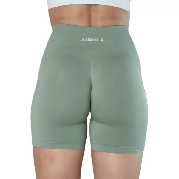 AUROLA Intensify Workout Shorts for Women Seamless Scrunch Short Gym Yoga Running Sport Active Exercise Fitness Shorts