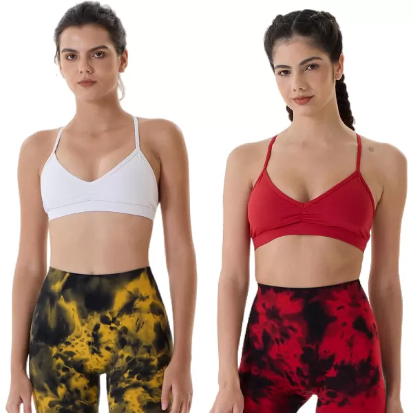 AUROLA Mercury Workout Sports Bras Women Athletic Removable Padded Backless Strapy Minimal Crop Top