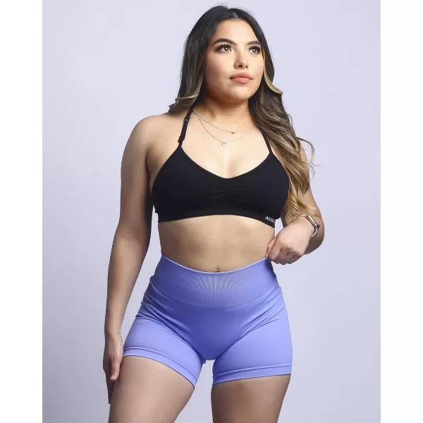 AUROLA Power Scrunch Butt Workout Shorts for Women Seamless Gym Shorts High Waist Tummy Control Yoga Biker Shorts