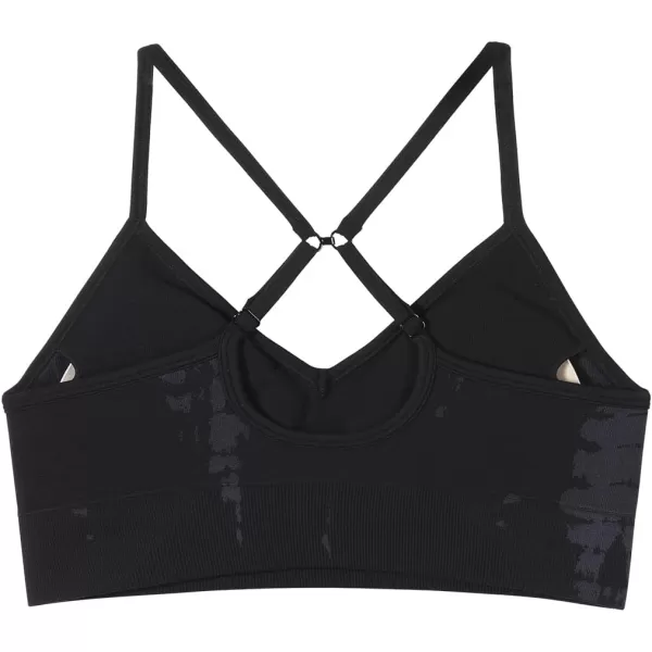 AUROLA Serpent Snake Seamless Sports Bras for Women,Girls Padded Strappy Workout Gym Yoga Tops