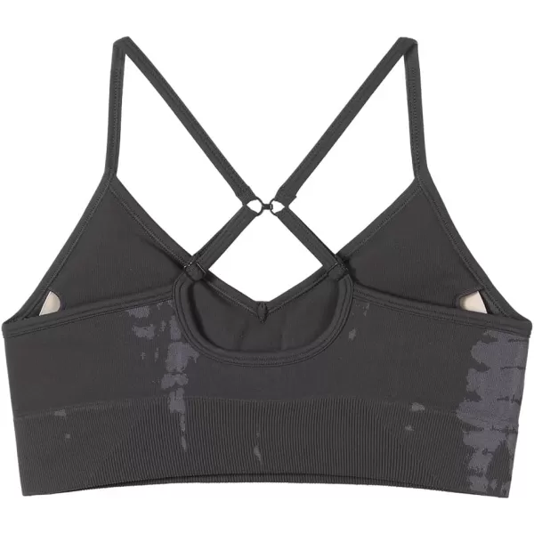 AUROLA Serpent Snake Seamless Sports Bras for Women,Girls Padded Strappy Workout Gym Yoga Tops)