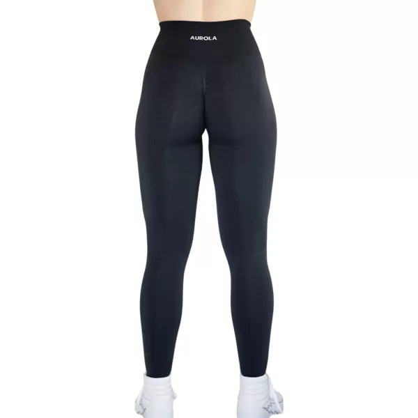 AUROLA Workout Leggings for Women Seamless Scrunch Tights Tummy Control Gym Fitness Girl Sport Active Yoga Pants)