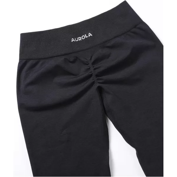 AUROLA Workout Leggings for Women Seamless Scrunch Tights Tummy Control Gym Fitness Girl Sport Active Yoga Pants