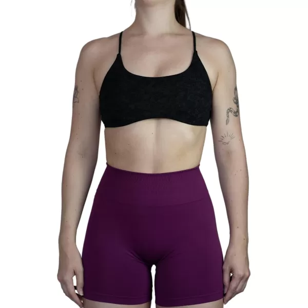 AUROLA Workout Sports Bras Women Athletic Removable Backless Strappy Criss Cross Light Support Gym Fitness Yoga Crop Bra