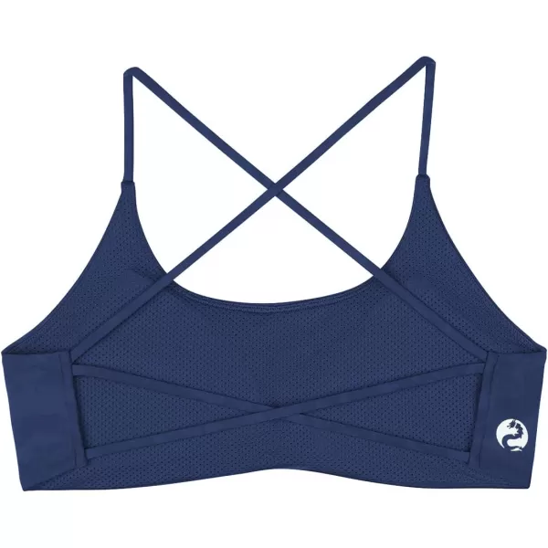 AUROLA Workout Sports Bras Women Athletic Removable Backless Strappy Criss Cross Light Support Gym Fitness Yoga Crop Bra