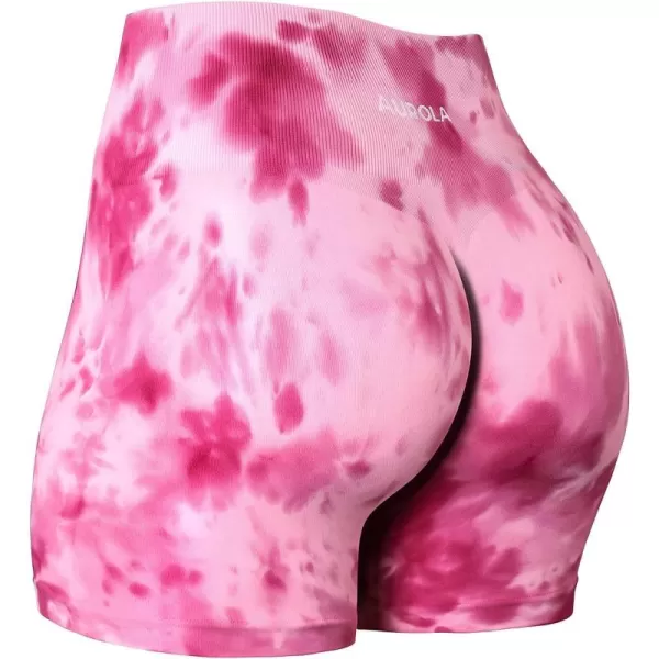 AUROLA Dream Tie Dye Workout Shorts for Women