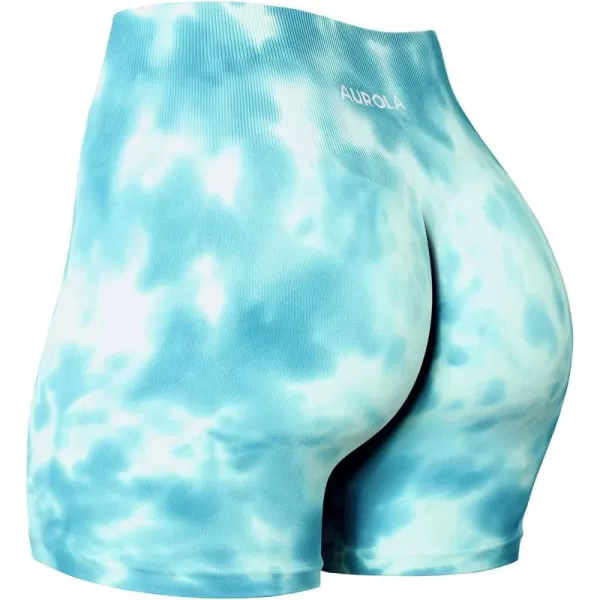 AUROLA Dream Tie Dye Workout Shorts for Women