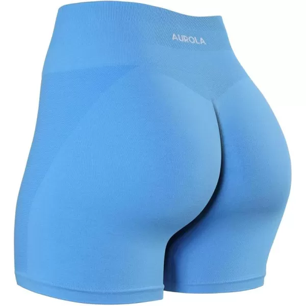 AUROLA Intensify Shorts Women's Athletic Seamless High Waisted Running Gym Fitness Yoga Workout Short
