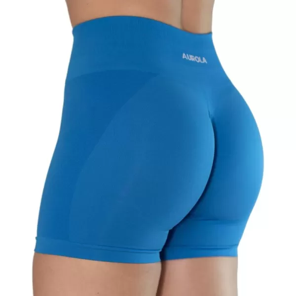 AUROLA Intensify Shorts Women's Athletic Seamless High Waisted Running Gym Fitness Yoga Workout Short