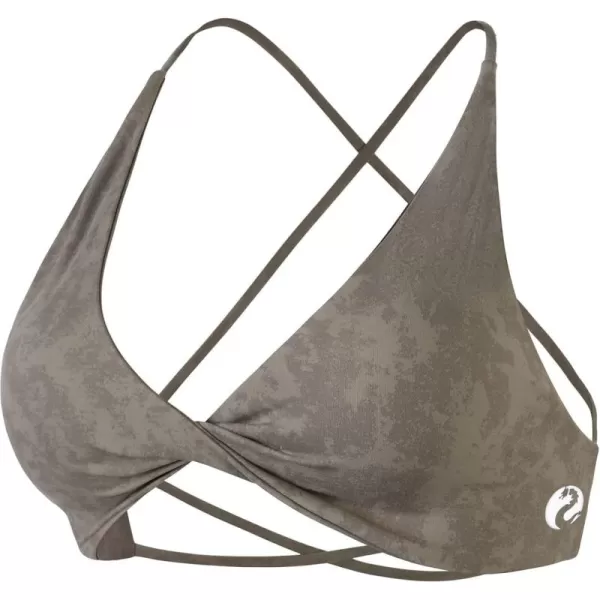 AUROLA Venus Sports Bras Women Workout Athletic Removable Padded Backless Strappy Low Support Gym Fitness Yoga Crop Top