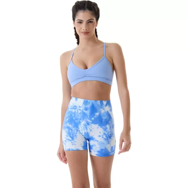 AUROLA Dream Tie Dye Workout Shorts for Women