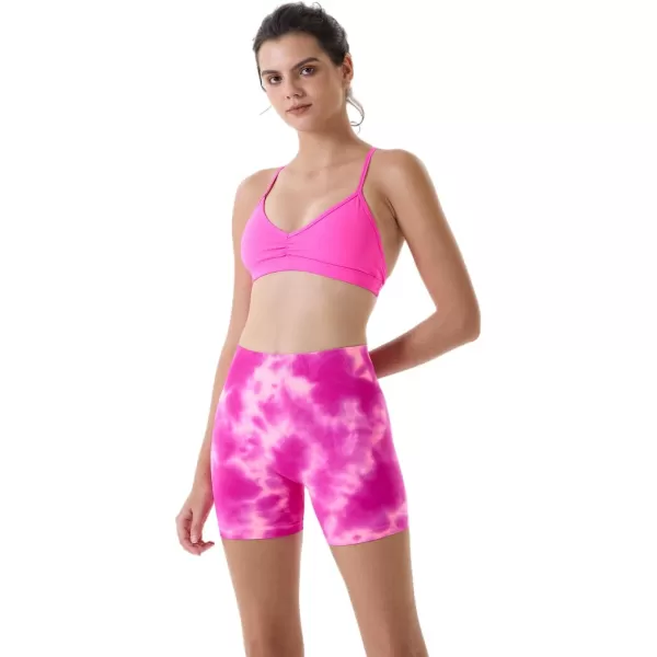 AUROLA Dream Tie Dye Workout Shorts for Women