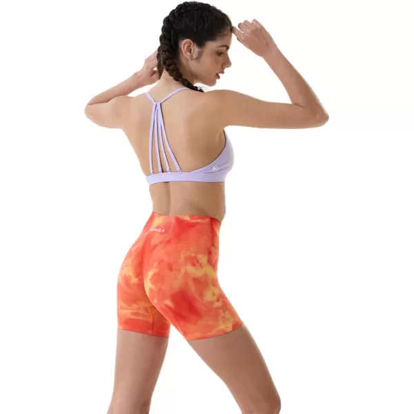 AUROLA Dream Tie Dye Workout Shorts for Women