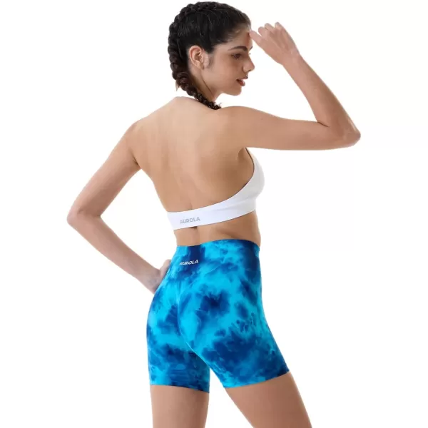 AUROLA Dream Tie Dye Workout Shorts for Women