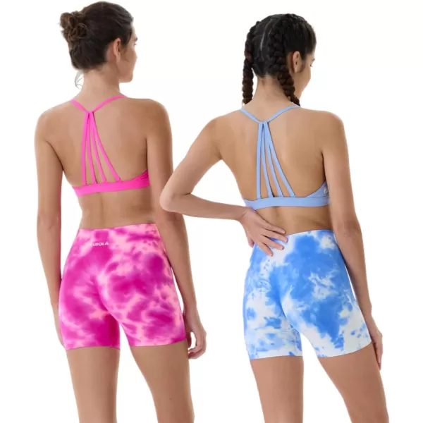 AUROLA Dream Tie Dye Workout Shorts for Women
