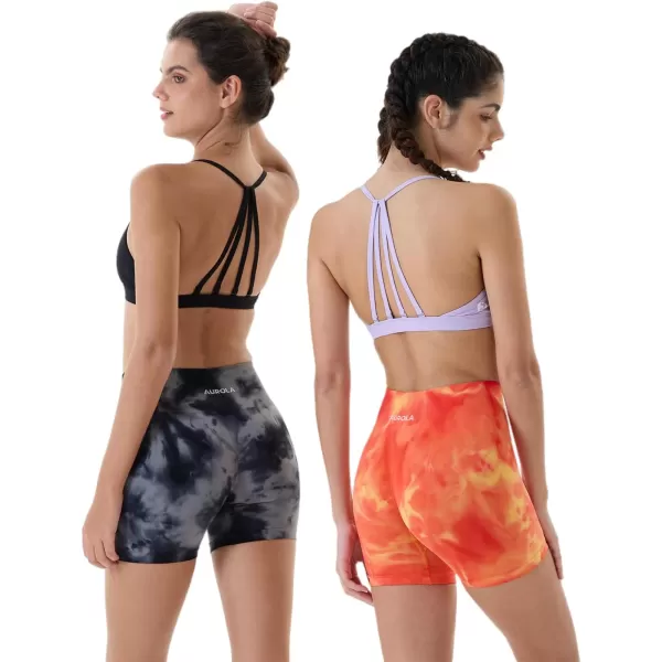 AUROLA Dream Tie Dye Workout Shorts for Women