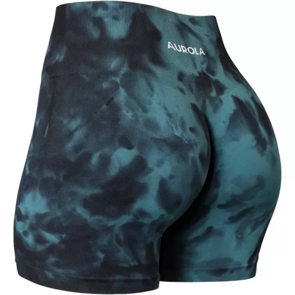 AUROLA Dream Tie Dye Workout Shorts for Women