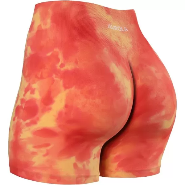 AUROLA Dream Tie Dye Workout Shorts for Women