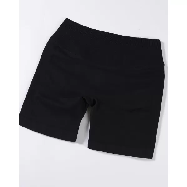 AUROLA Influence Collection Workout Shorts for Women,No Roll Up Squat Proof New Scrunch Seamless Compression Gym Short