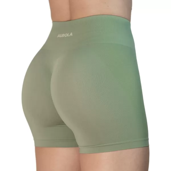 AUROLA Intensify Shorts Women's Athletic Seamless High Waisted Running Gym Fitness Yoga Workout Short