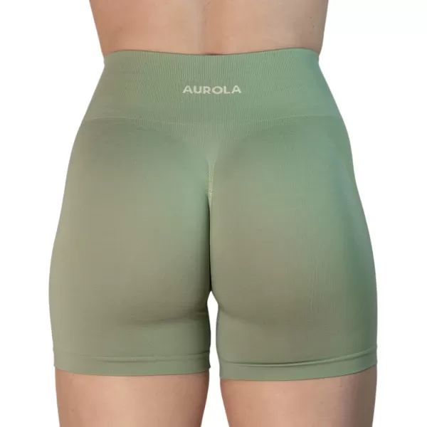 AUROLA Intensify Shorts Women's Athletic Seamless High Waisted Running Gym Fitness Yoga Workout Short