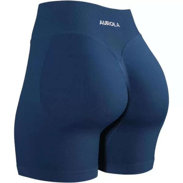 AUROLA Influence Collection Workout Shorts for Women,No Roll Up Squat Proof New Scrunch Seamless Compression Gym Short