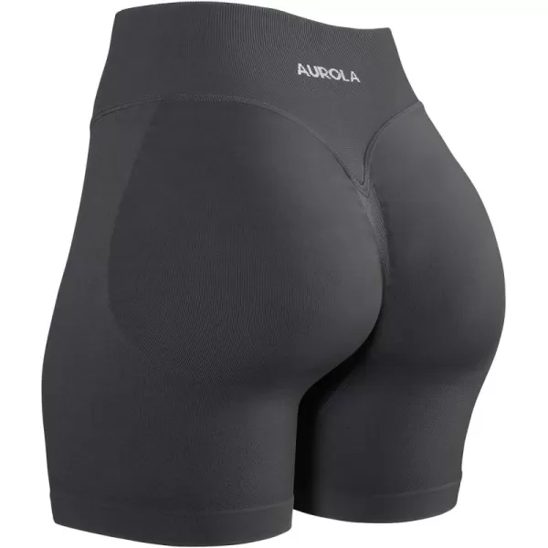 AUROLA Influence Collection Workout Shorts for Women,No Roll Up Squat Proof New Scrunch Seamless Compression Gym Short