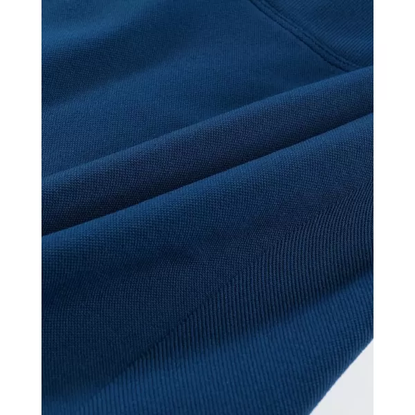 imageAUROLA Influence Workout Shorts for Women25 35 45 55 65 No Roll Up Squat Proof Scrunch Seamless Compression Gym ShortEnsign Blue