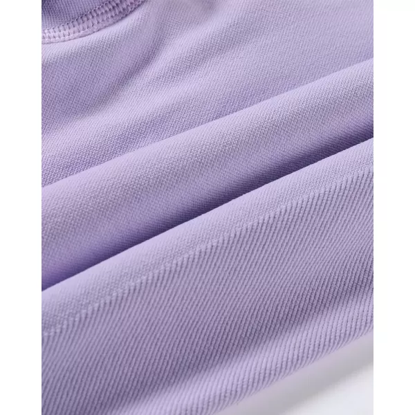 imageAUROLA Influence Workout Shorts for Women25 35 45 55 65 No Roll Up Squat Proof Scrunch Seamless Compression Gym ShortLavender