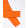 imageAUROLA Influence Workout Leggings for Women Seamless Compression Tummy Control Leggings Mid Rise Yoga PantsPersimmon Orange