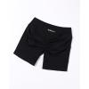 imageAUROLA Side Pockets Influence Shorts 45 Squat Proof Seamless Workout Shorts for Women Gym Running Yoga ShortsBlack