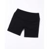 imageAUROLA Side Pockets Influence Shorts 45 Squat Proof Seamless Workout Shorts for Women Gym Running Yoga ShortsBlack