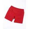 imageAUROLA Side Pockets Influence Shorts 45 Squat Proof Seamless Workout Shorts for Women Gym Running Yoga ShortsChili Red