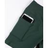 imageAUROLA Side Pockets Influence Shorts 45 Squat Proof Seamless Workout Shorts for Women Gym Running Yoga ShortsEden Green