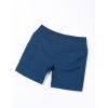 imageAUROLA Side Pockets Influence Shorts 45 Squat Proof Seamless Workout Shorts for Women Gym Running Yoga ShortsEnsign Blue