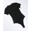 imageAUROLA Everyday Crew Neck Bodysuits ShirtsGoing Out Short Sleeve Casual Basic Stretchy Fashion One PieceBlack