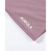imageAUROLA Everyday Crew Neck Bodysuits ShirtsGoing Out Short Sleeve Casual Basic Stretchy Fashion One PieceDawn Pink