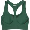 imageAUROLA Power Racerback Sport Bra for WomenSeamless Padded Active Workout Gym Yoga Crop Tank TopEden Green