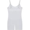 imageAUROLA Power Romper for Women Workout Yoga Gym Seamless One Piece Racerback Jumpsuit Tummy Control Padded Sports Bra1 Smokey Grey