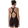 imageAUROLA Power Romper for Women Workout Yoga Gym Seamless One Piece Racerback Jumpsuit Tummy Control Padded Sports BraCoffee Bean