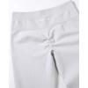 imageAUROLA Power Workout Leggings for Women Tummy Control Squat Proof Ribbed Thick Seamless Scrunch Active PantsBlanc De Blanc