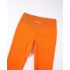imageAUROLA Power Workout Leggings for Women Tummy Control Squat Proof Ribbed Thick Seamless Scrunch Active PantsPersimmon Orange