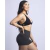 imageAUROLA Power Workout Shorts for Women Tummy Control Squat Proof Ribbed Thick Seamless Scrunch Active ShortCoal Grey