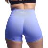 imageAUROLA Power Workout Shorts for Women Tummy Control Squat Proof Ribbed Thick Seamless Scrunch Active ShortJacaranda
